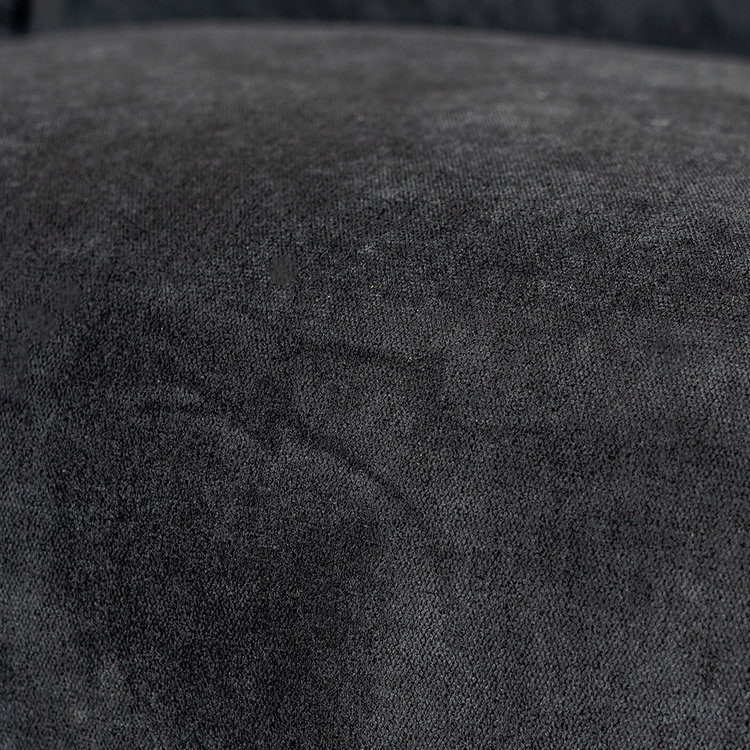 Sofa Denver 2,5-Sitzer Stoff schwarz
