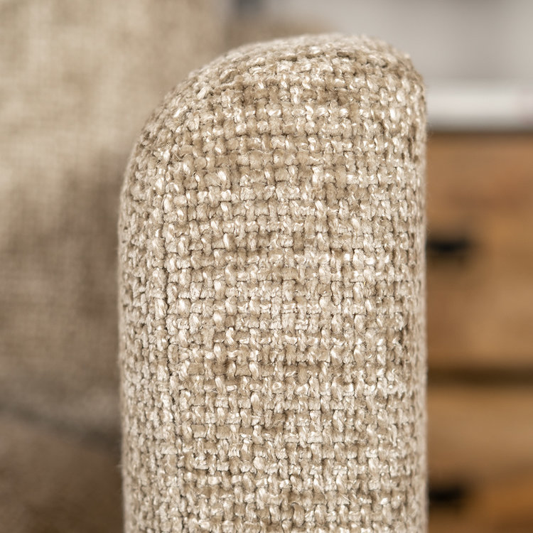 Chenille Sofa Denver 2,5-Sitzer taupe