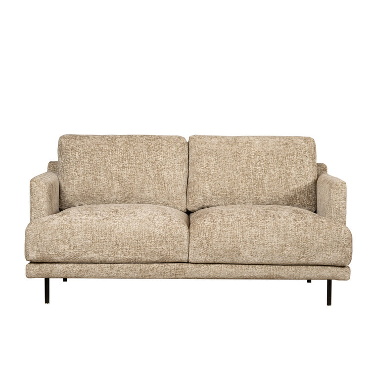 Chenille Sofa Denver 2,5-Sitzer taupe