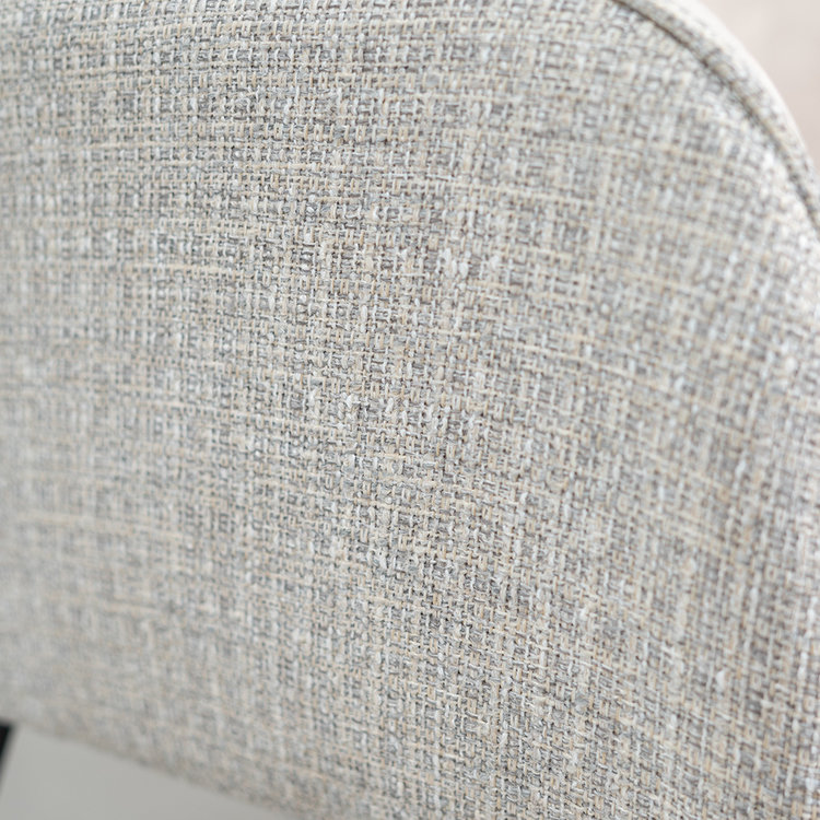 Esszimmerstuhl Samt / gewebter Stoff Chicago beige