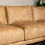 Ecksofa Denver Leder beige rechts