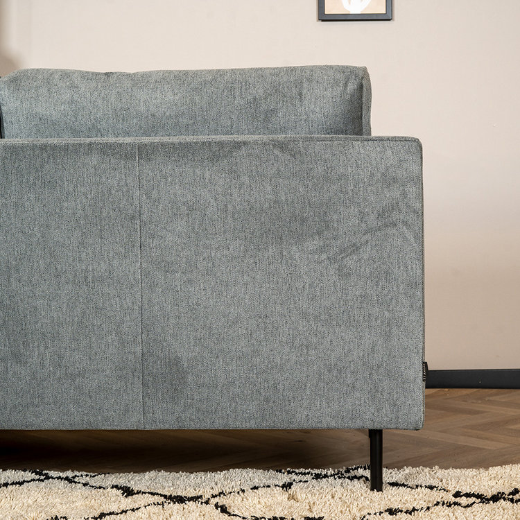 Ecksofa Denver Stoff anthrazit rechts