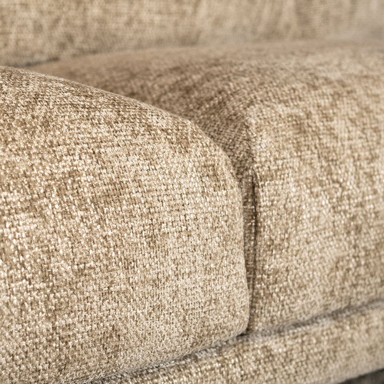 Ecksofa Denver Chenille taupe rechts
