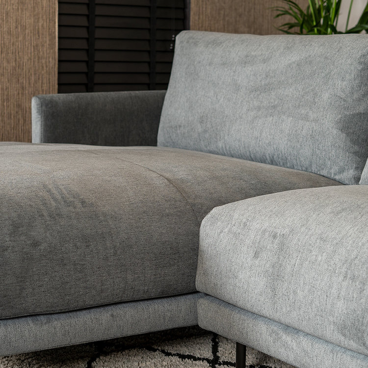 Ecksofa Denver Stoff anthrazit links