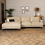 Ecksofa Denver Stoff taupe links