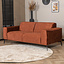 Samt Sofa Vegas 2,5-Sitzer kupfer