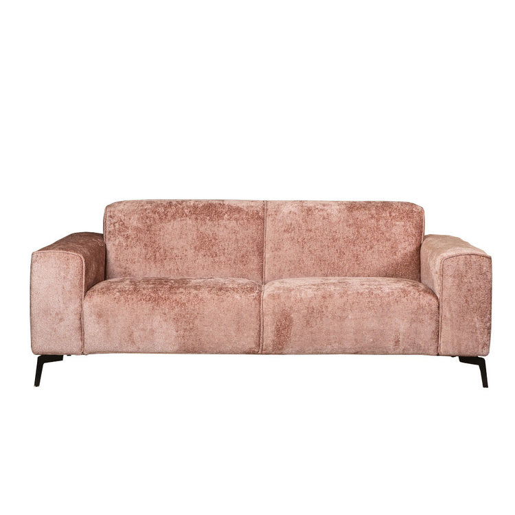 Design Sofa Vegas 2,5-Sitzer Chenille rosa