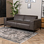 Leder Sofa Vegas 2,5-Sitzer anthrazit
