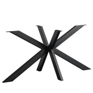 Tischgestell Mads Metall schwarz 150 x 75 cm