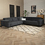 Ecksofa Vegas Stoff schwarz links/rechts