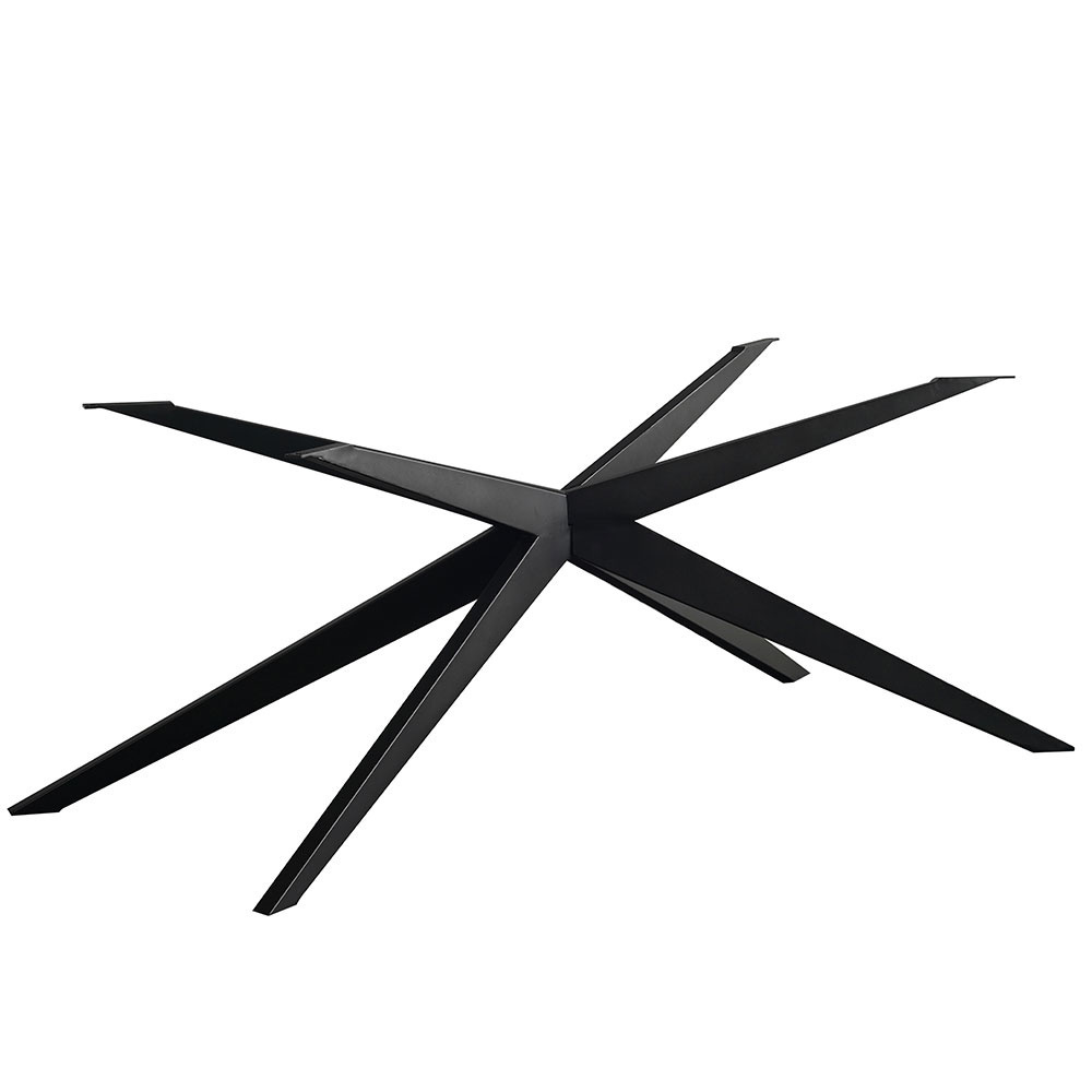 Tischgestell Torben Metall schwarz 150 x 80 cm