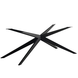 Tischgestell Torben Metall schwarz 180 x 80 cm