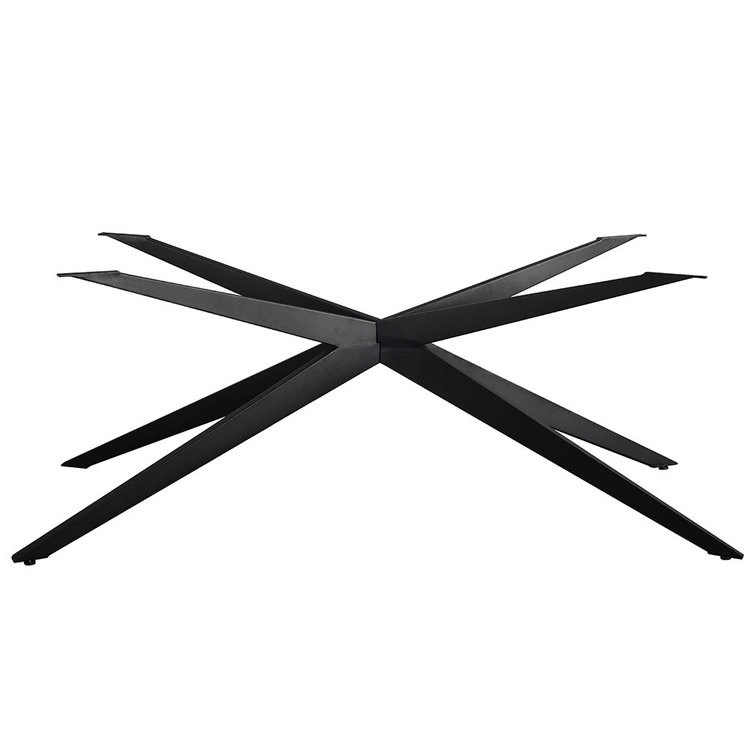 Tischgestell Torben Metall schwarz 180 x 80 cm