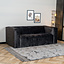 Samt Sofa Memphis 2,5-Sitzer anthrazit