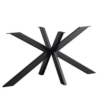 Tischgestell Mads Metall schwarz 180 x 95 cm