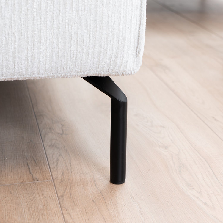 Sofa 3-Sitzer Kansas Stoff off white