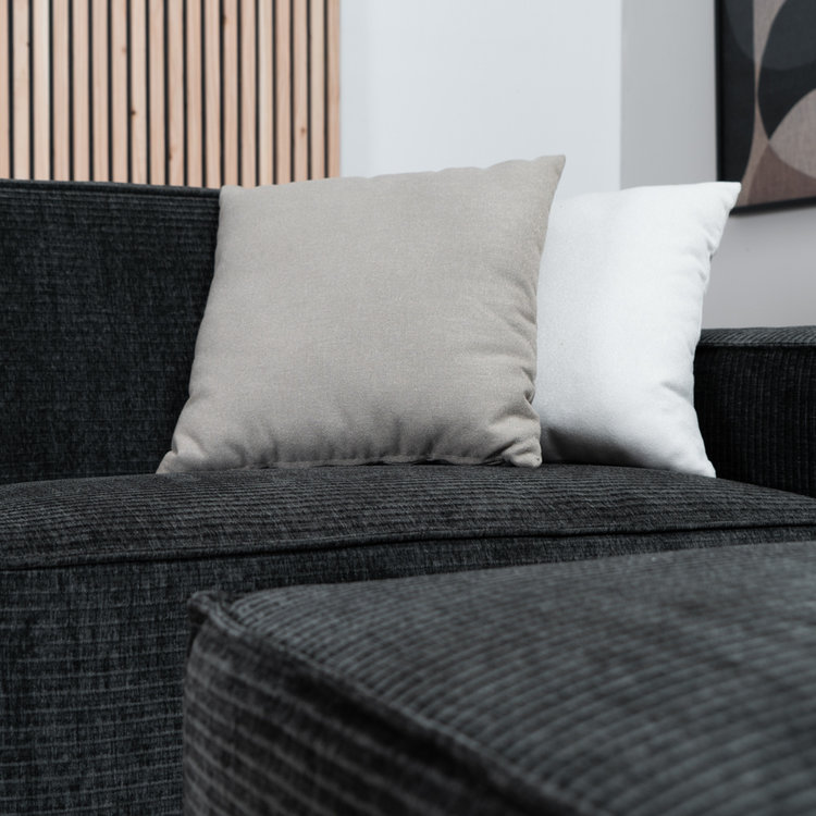 Chenille Sofa Kansas 3-Sitzer grün