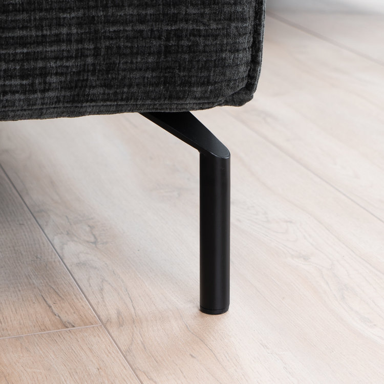 Chenille Sofa Kansas 3-Sitzer grün