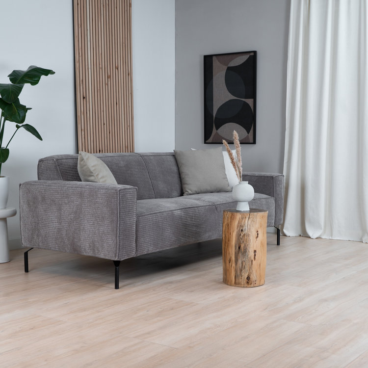 Chenille Sofa Kansas 3-Sitzer taupe