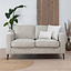 Sofa 2-Sitzer Orlando Stoff taupe