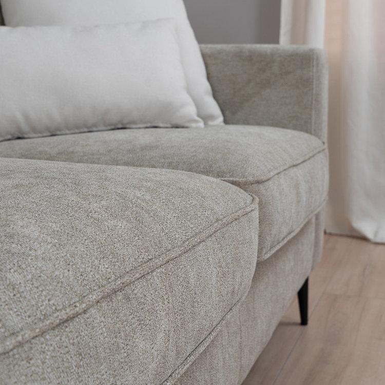 Sofa 2-Sitzer Orlando Stoff taupe