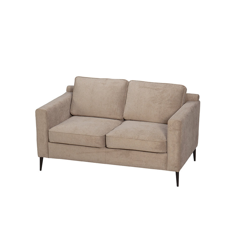 Sofa 2-Sitzer Orlando Stoff taupe