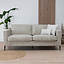 Sofa 3-Sitzer Orlando Stoff taupe