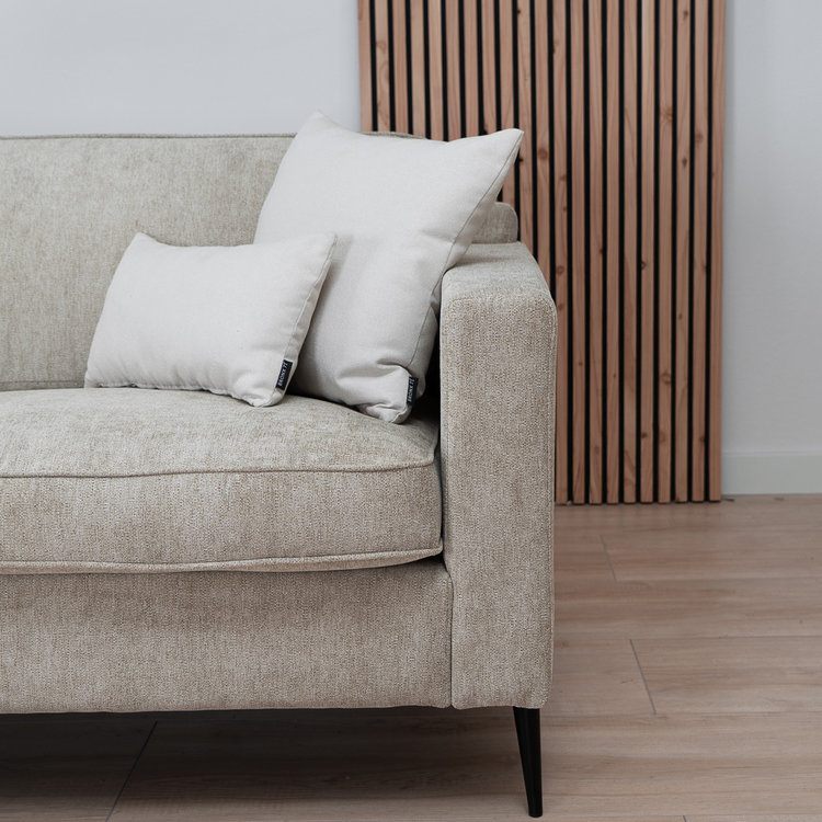 Sofa 3-Sitzer Orlando Stoff taupe