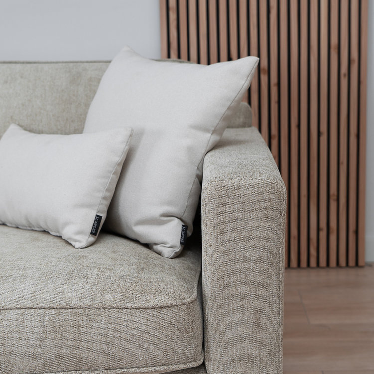 Sofa 3-Sitzer Orlando Stoff taupe