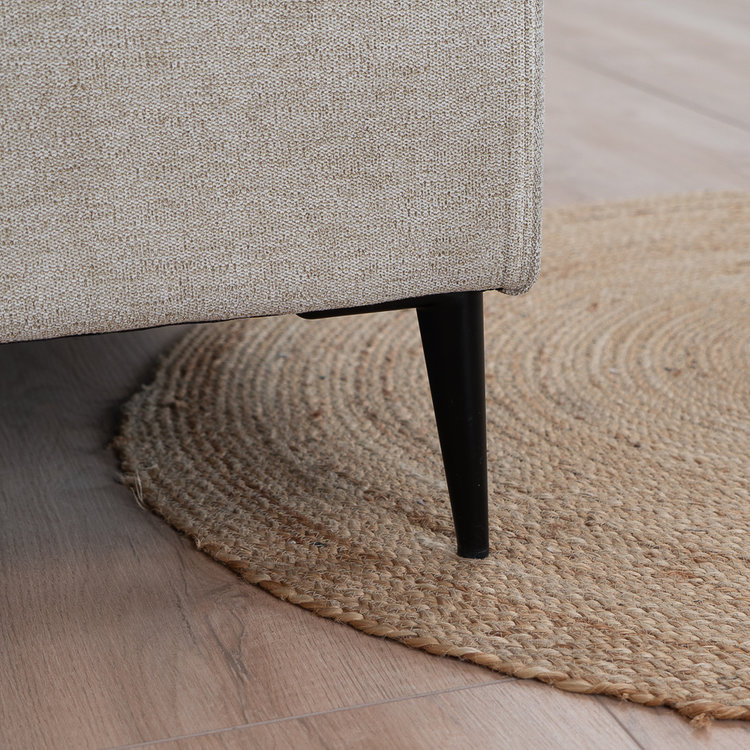 Sofa 3-Sitzer Orlando Stoff taupe