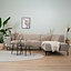 Ecksofa Kansas Stoff taupe rechts