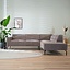 Ecksofa Kansas Chenille taupe rechts