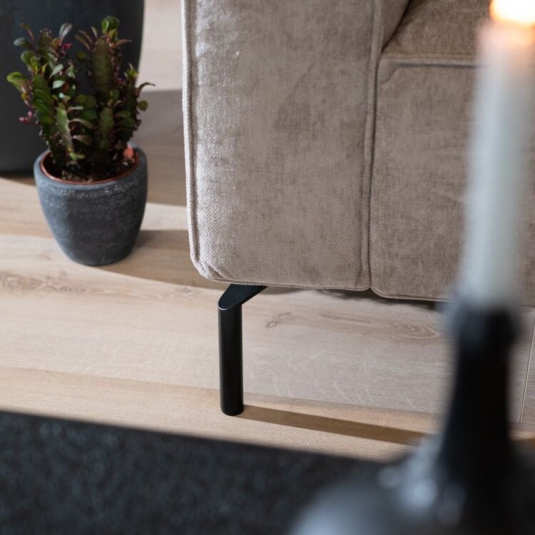 Ecksofa Kansas Stoff taupe rechts