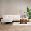 Ecksofa Kansas Stoff beige links