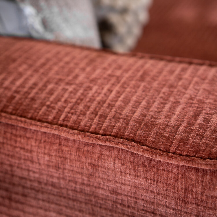 Ecksofa Kansas Chenille kupfer links