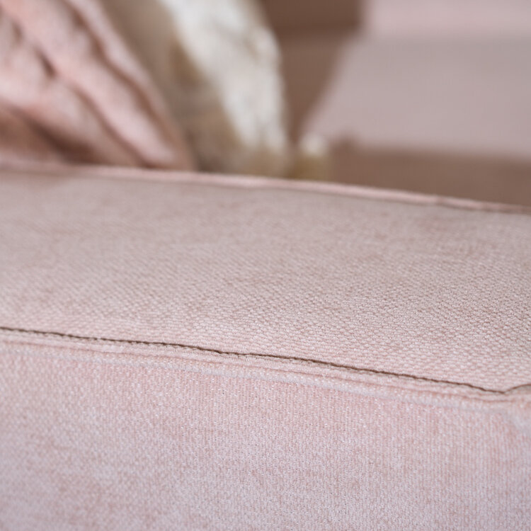 Ecksofa Kansas Stoff rosa links