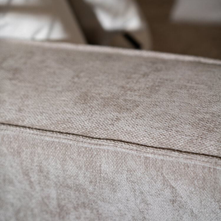 Ecksofa Kansas Stoff taupe links