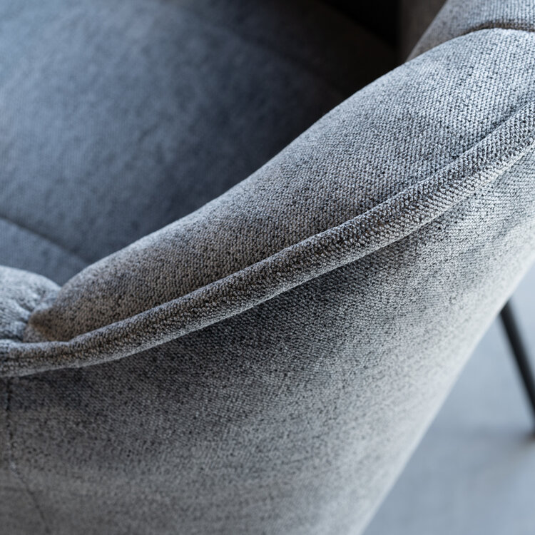 Esszimmerstuhl Jens Stoff anthrazit