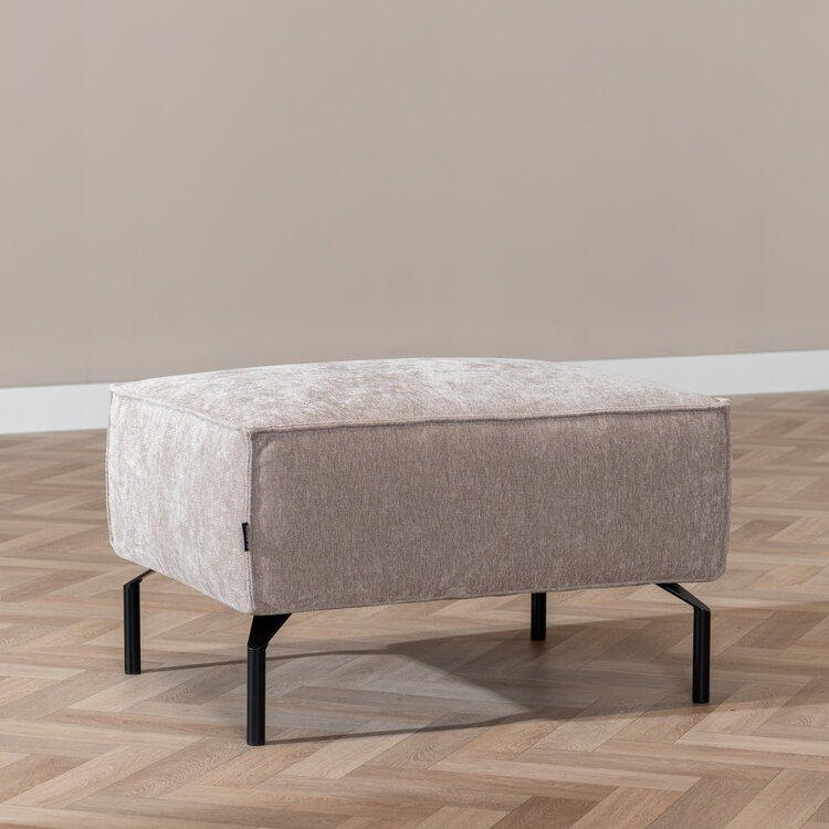 Hocker Kansas Stoff taupe