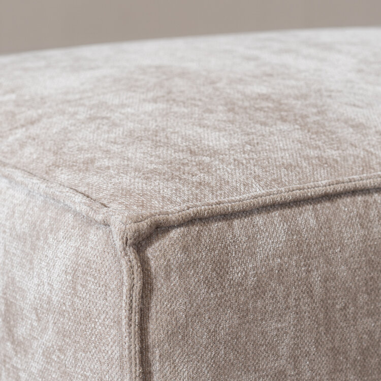 Hocker Kansas Stoff taupe