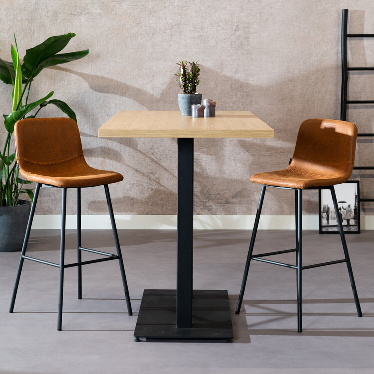 Bartisch Nils Eichenlook Melamin 160 x 80 x 109 cm