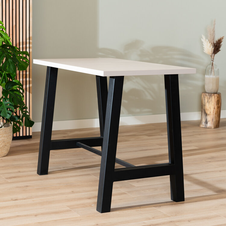 Bartisch Disa beige Melamin 140 x 80 x 106 cm