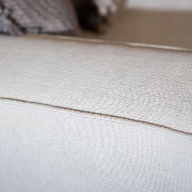 Ecksofa Kansas Stoff beige rechts