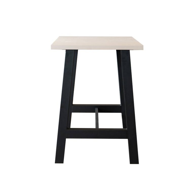 Bartisch Disa beige Melamin 140 x 80 x 106 cm