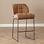 Barhocker Microfaser Abel cognac 82 cm