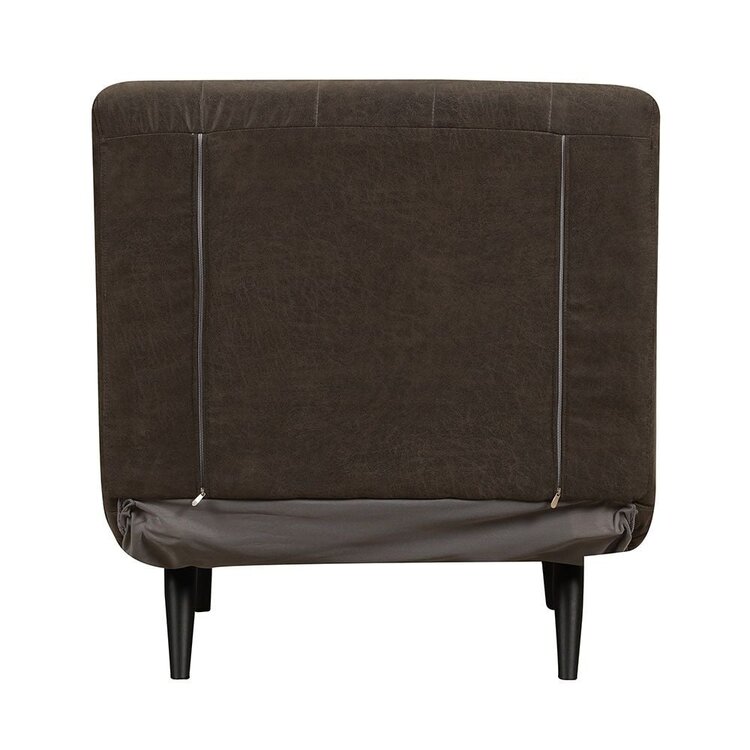 Schlafsessel Hanna Eco-Leder anthrazit