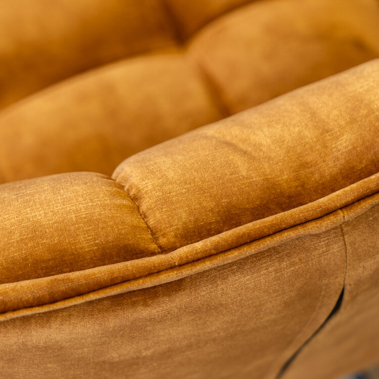 Esszimmerstuhl Samt Janna gelb