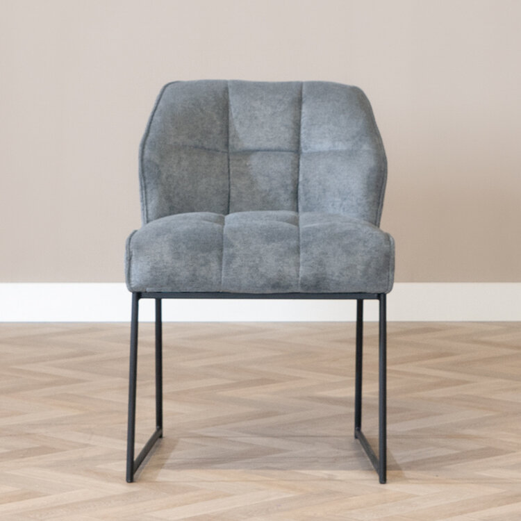 Esszimmerstuhl Stoff Jelle anthrazit