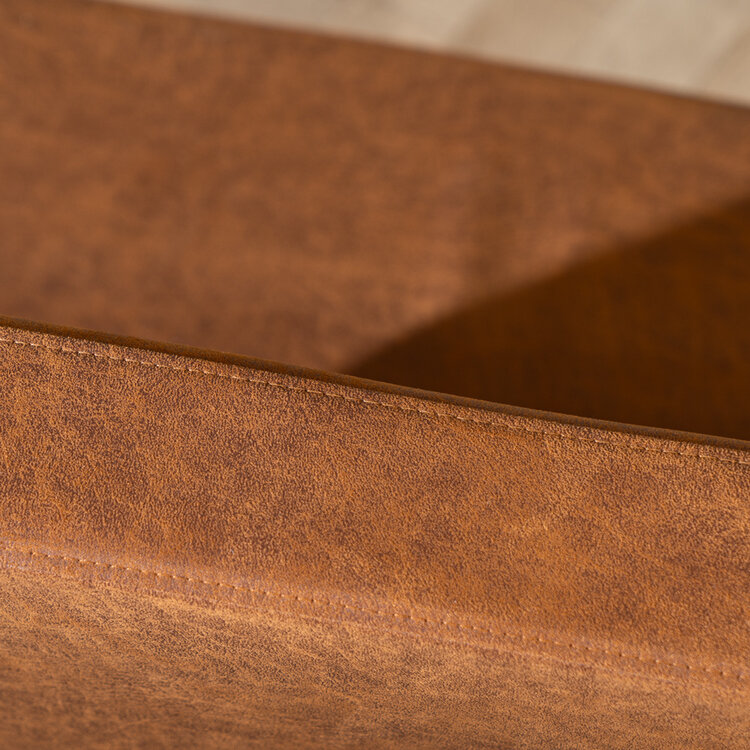 Esszimmerbank Leder Espen cognac 160 cm