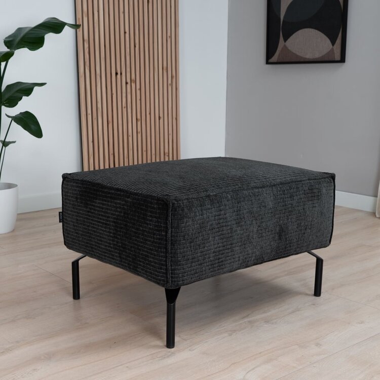 Chenille Hocker Kansas grün